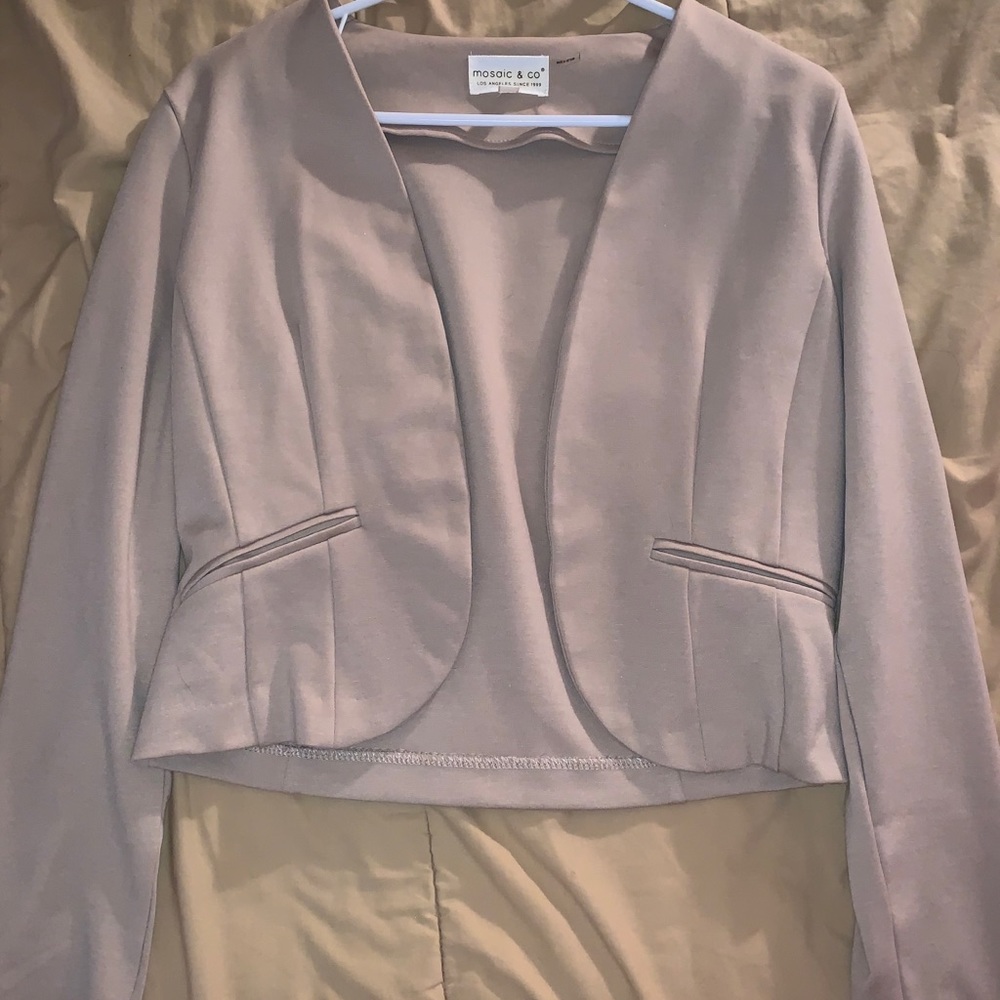 Beige blazer